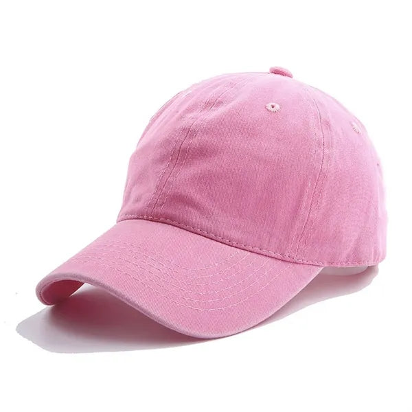 Washed Cotton Baseball Cap Hat Fashion 2024 Vintage