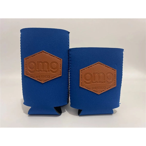 Genuine Neoprene Can Holder with Patch