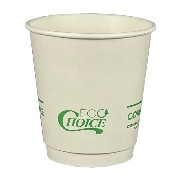 10 Oz. White Eco-Choice Double Wall Cups