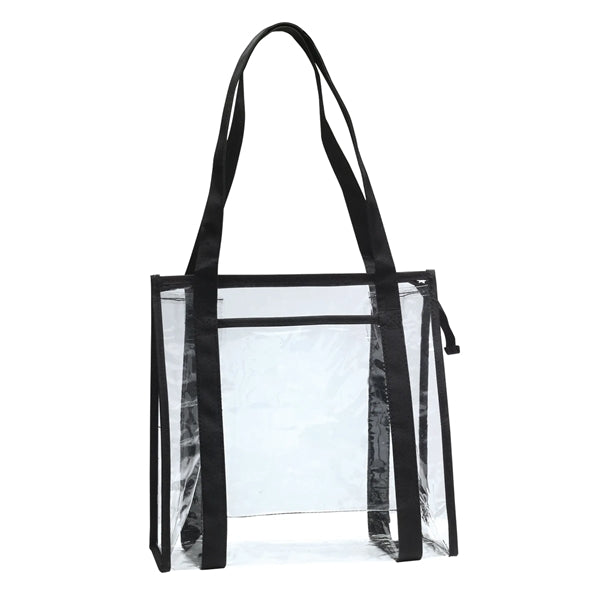 Clear PVC Stadium Tote Bag
