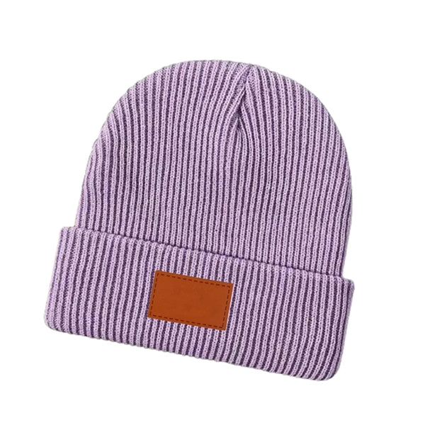 Cuffed Rib Knit Beanie