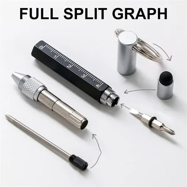 6 in 1 Multifunctional Pen