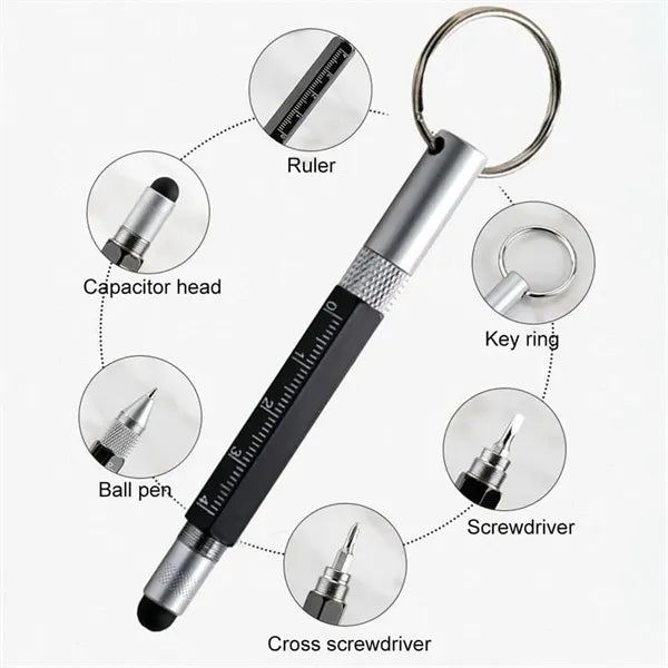 6 in 1 Multifunctional Pen