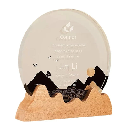 Round Award - Large