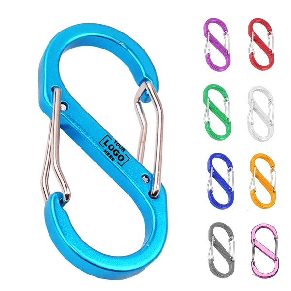 8 Character Aluminum Alloy Mountaineering Buckle