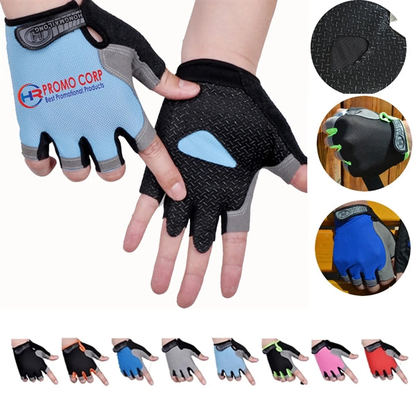 Half Finger Outdoor Gloves w/ Custom LOGO