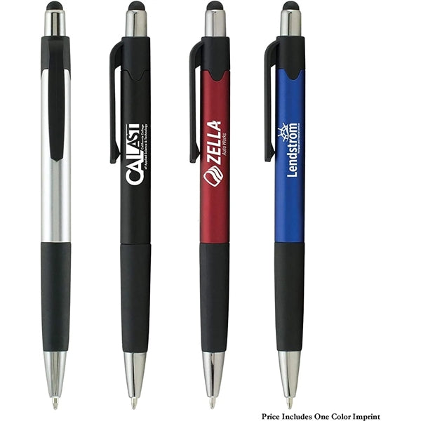 Metallic Stylus Click Action Pen