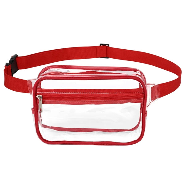 Stadium Approved Clear PVC Transparent Fanny Pack