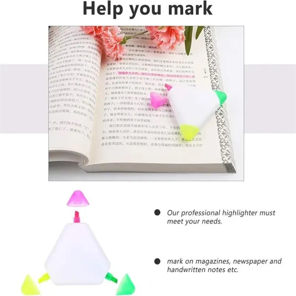 Triangle Portable Highlighter Pen Marker