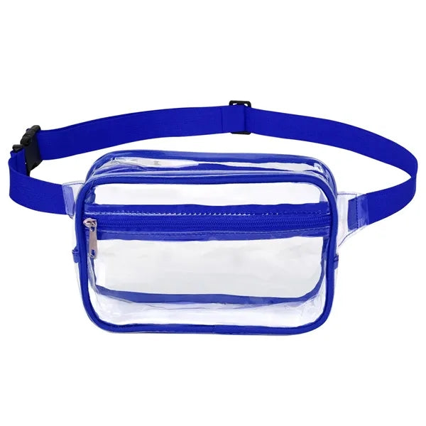 Stadium Approved Clear PVC Transparent Fanny Pack