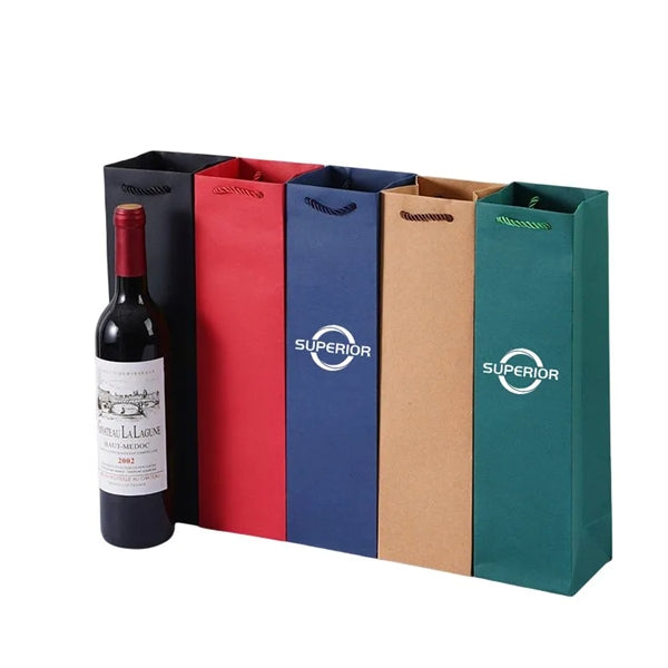Wine Bottle Tote Bags