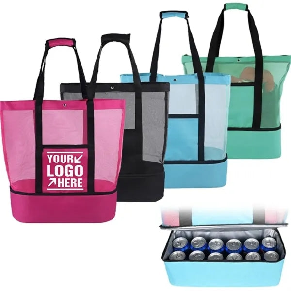Premium Waterproof Beach Bag with Cooler Compartment