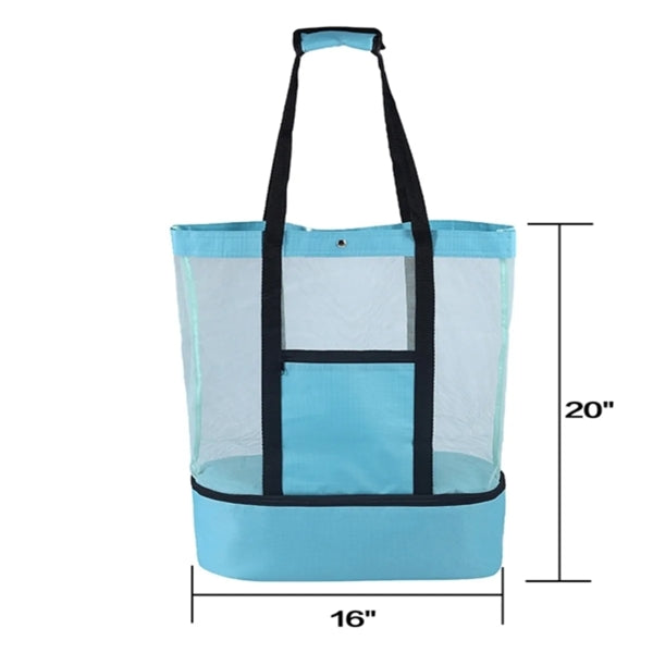 Premium Waterproof Beach Bag with Cooler Compartment