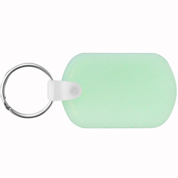 Flexible Soft Tag Plastic Keychain