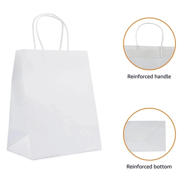 White Paper Shopping Bag