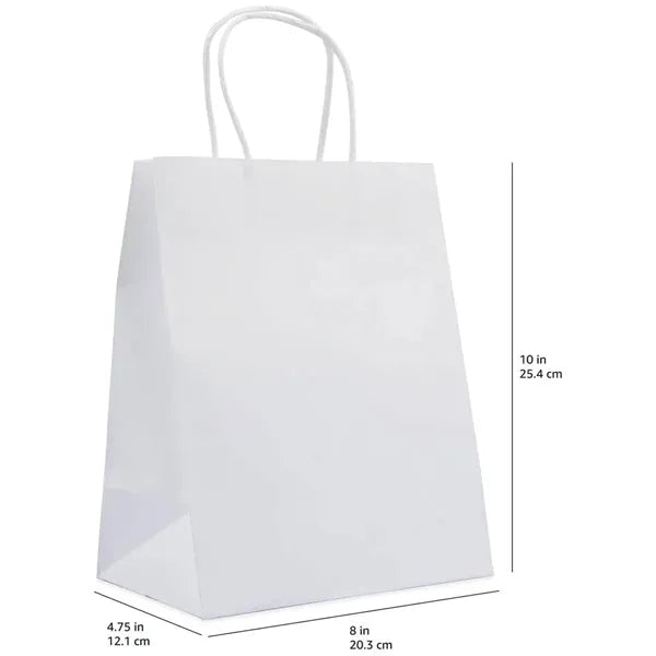 White Paper Shopping Bag