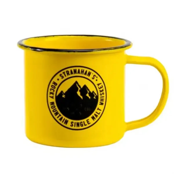 12 Oz Campfire camping enamel mug