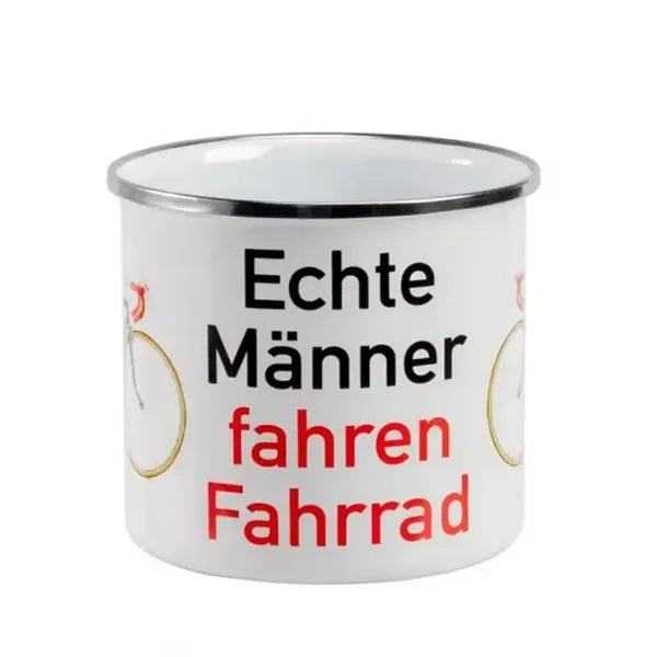 12 Oz Campfire camping enamel mug