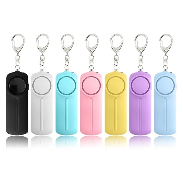 Self Defense Alarm Keychain With LED