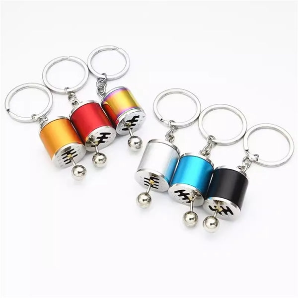 Metal Car Shifter Keyring