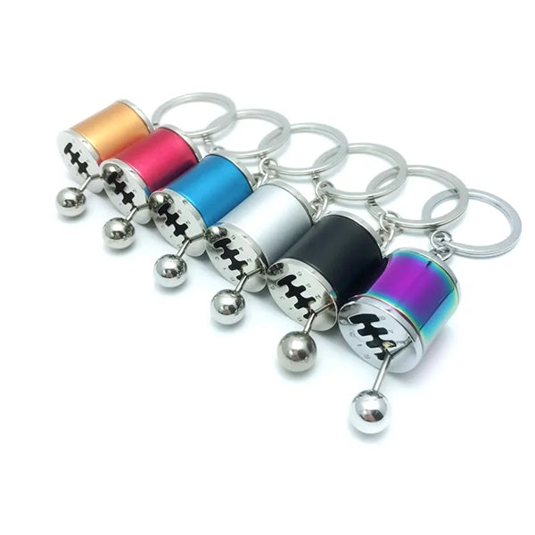 Metal Car Shifter Keyring