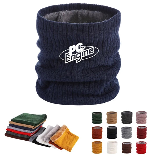 Double-Layer Neck Warmer Scarves