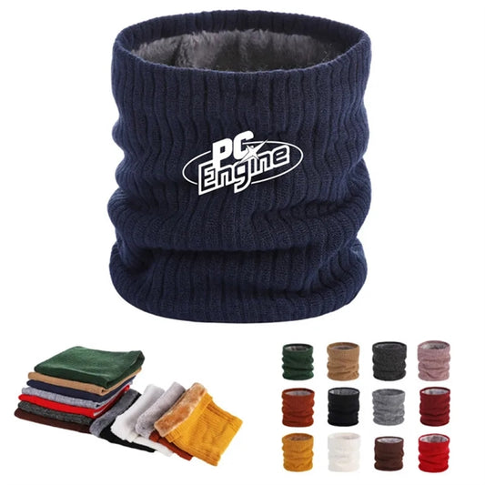 Double-Layer Neck Warmer Scarves