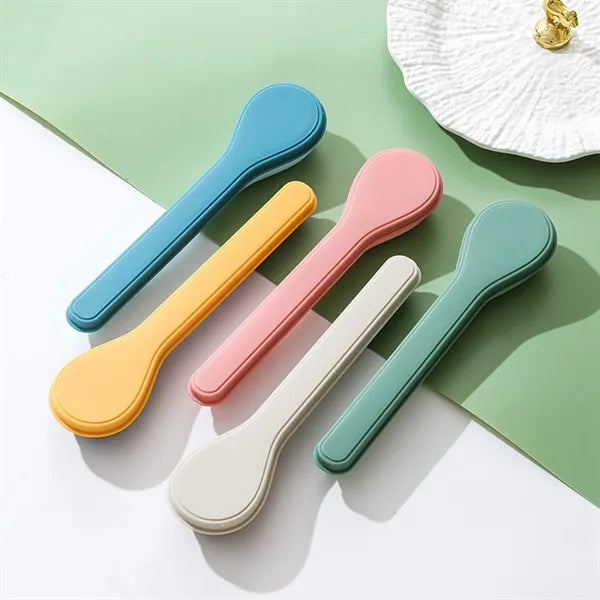 Outdoor Stainless Steel Picnic Tableware Set with Case
