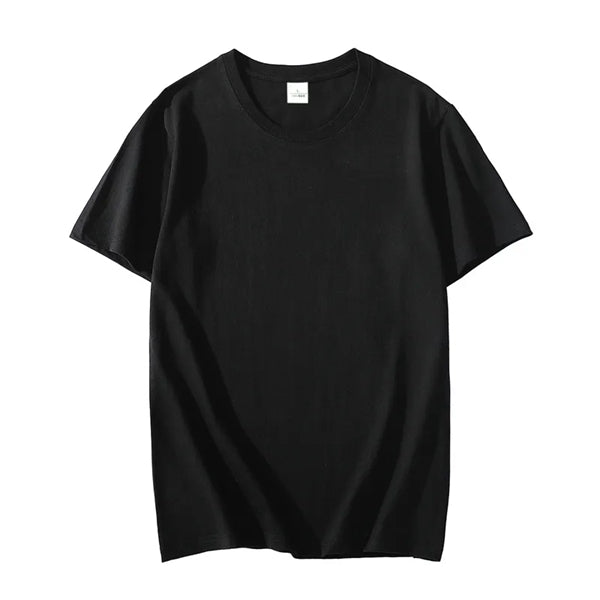 Premium Round Neck Short Sleeve Cotton T-Shirt