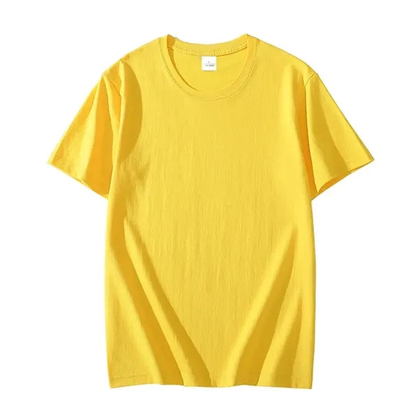 Premium Round Neck Short Sleeve Cotton T-Shirt