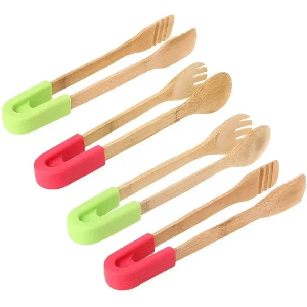 Bamboo Kitchen BBQ Food Tongs