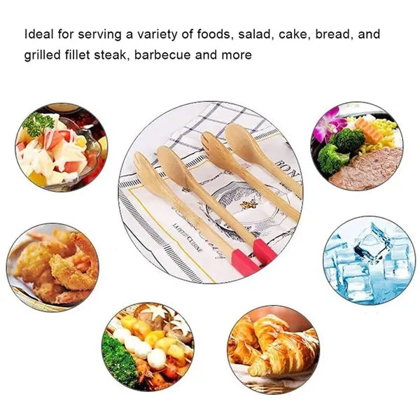Bamboo Kitchen BBQ Food Tongs