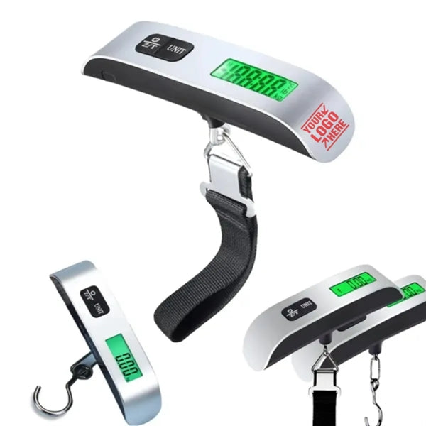 Portable Digital Hanging Baggage Scale w/Temperature Sensor