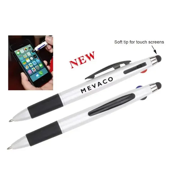 4 Color Metallic Stylus Pen