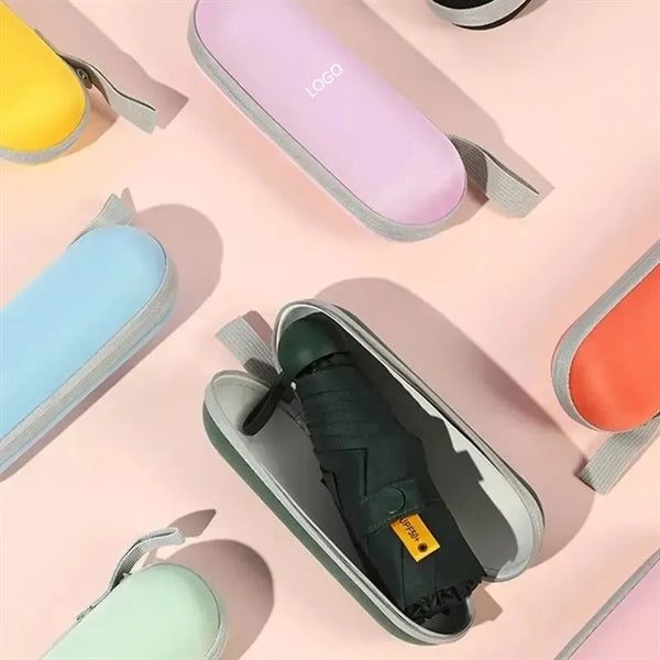 Capsule Type Outdoor Foldable Umbrella