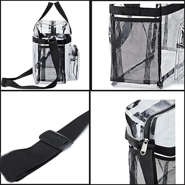 Stadium Clear Waterproof Crossbody with Adjustable Strap