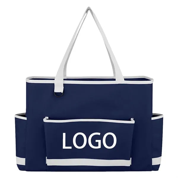 Tri-Pocket Tote Bag