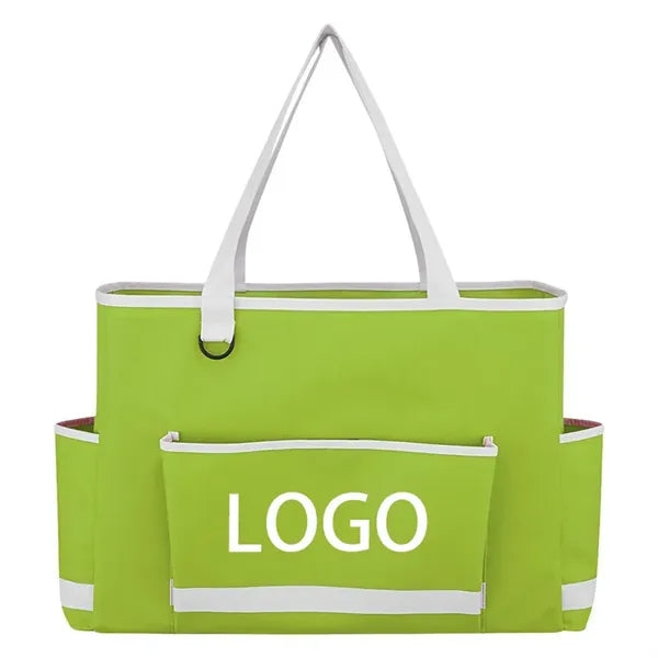 Tri-Pocket Tote Bag