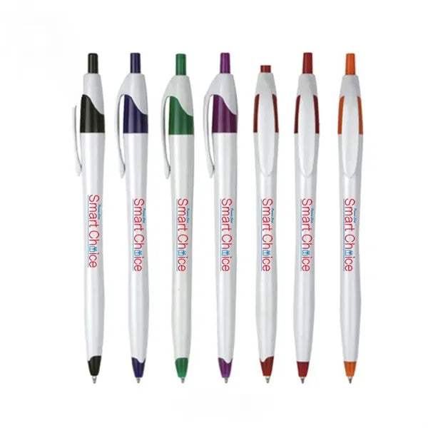 Plastic Click Ballpoint Pen for Advertising