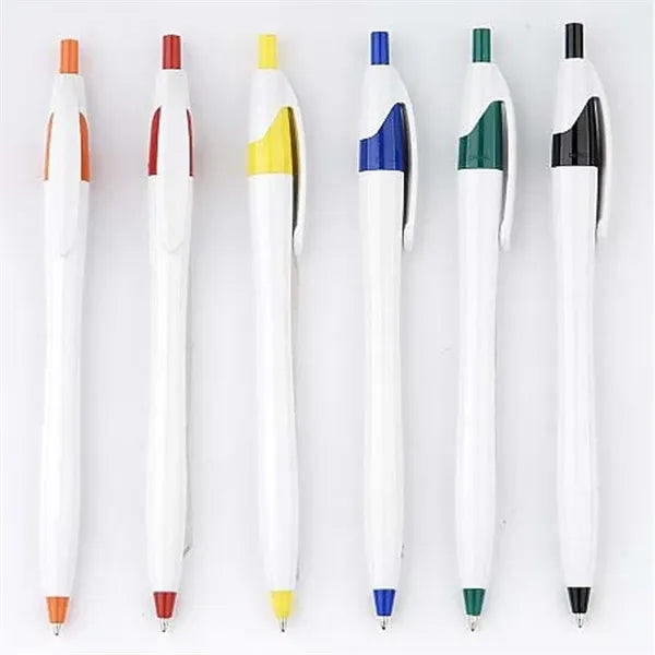 Plastic Click Ballpoint Pen for Advertising