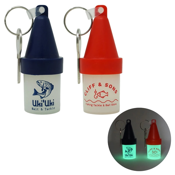 Floating Buoy Key Chain - Glows In The Dark