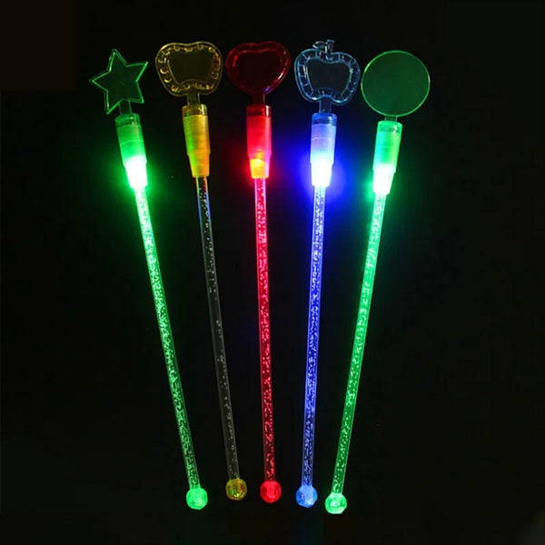 LED Swizzle Cocktail Stick Drink Stirrer