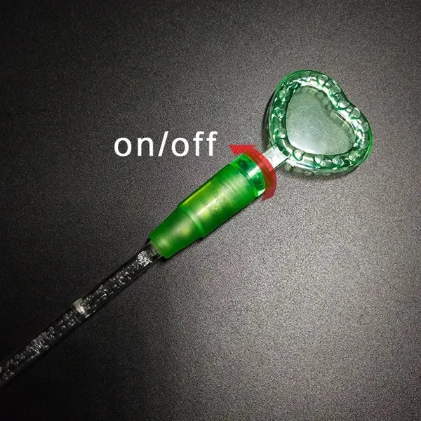 LED Swizzle Cocktail Stick Drink Stirrer