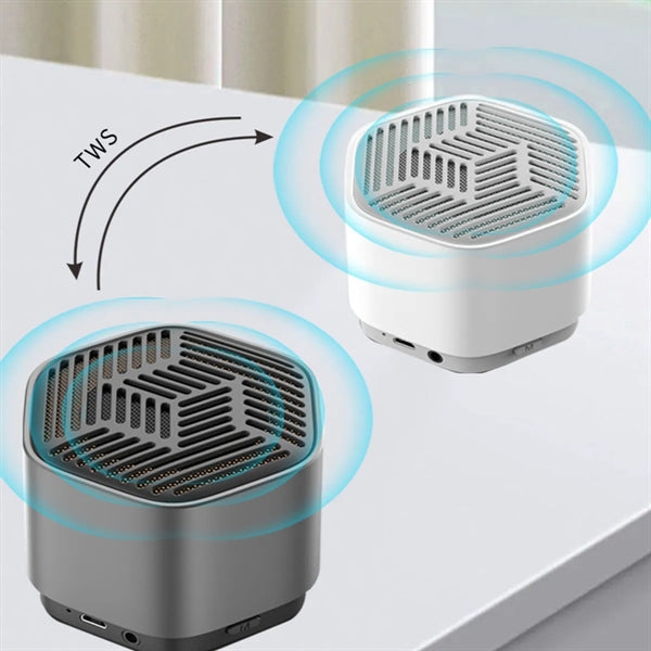 Portable Bamboo Wood Bluetooth Speaker Devices