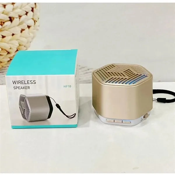 Portable Bamboo Wood Bluetooth Speaker Devices