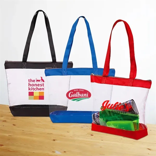 Everyday Clear Zip Tote