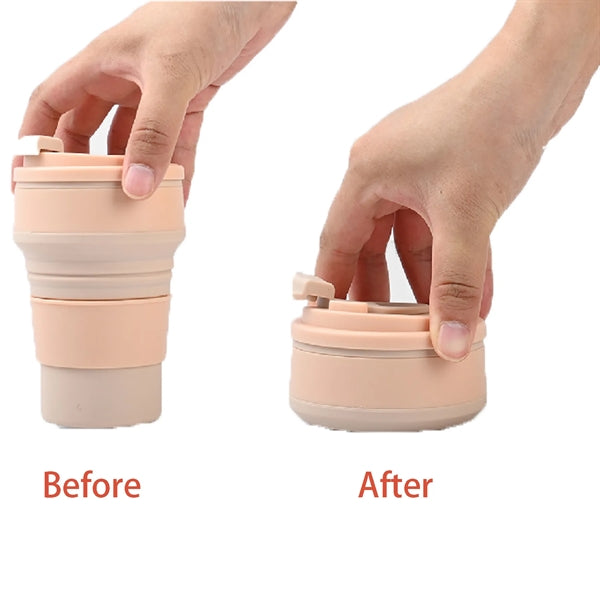 Silicone Portable Collapsible Water Cup