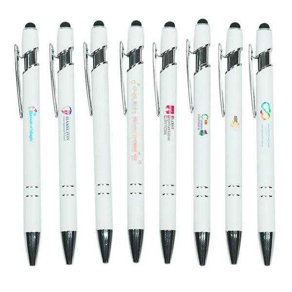 Full Color Ellipse Softy Brights w/Stylus - White