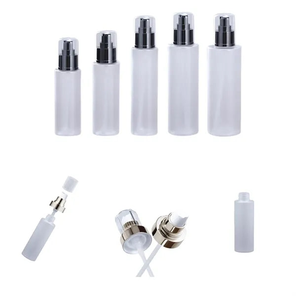 3.4oz. Frosted Lotion Bottles w/ Pump
