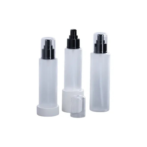 3.4oz. Frosted Lotion Bottles w/ Pump